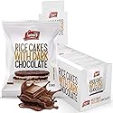 LIEBERS Dark Chocolate Rice Cakes, Snack Pack, Gift Pack, Kosher Dairy Free, Gluten Free Total Of 24 Cakes (Dark Chocolate)