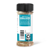 Amazon Grocery, Lemon & Pepper Seasoning Salt, 4.5 Oz