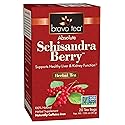 Bravo Tea Absolute Schisandra Berry Herbal Tea Caffeine Free, 20 Tea Bags