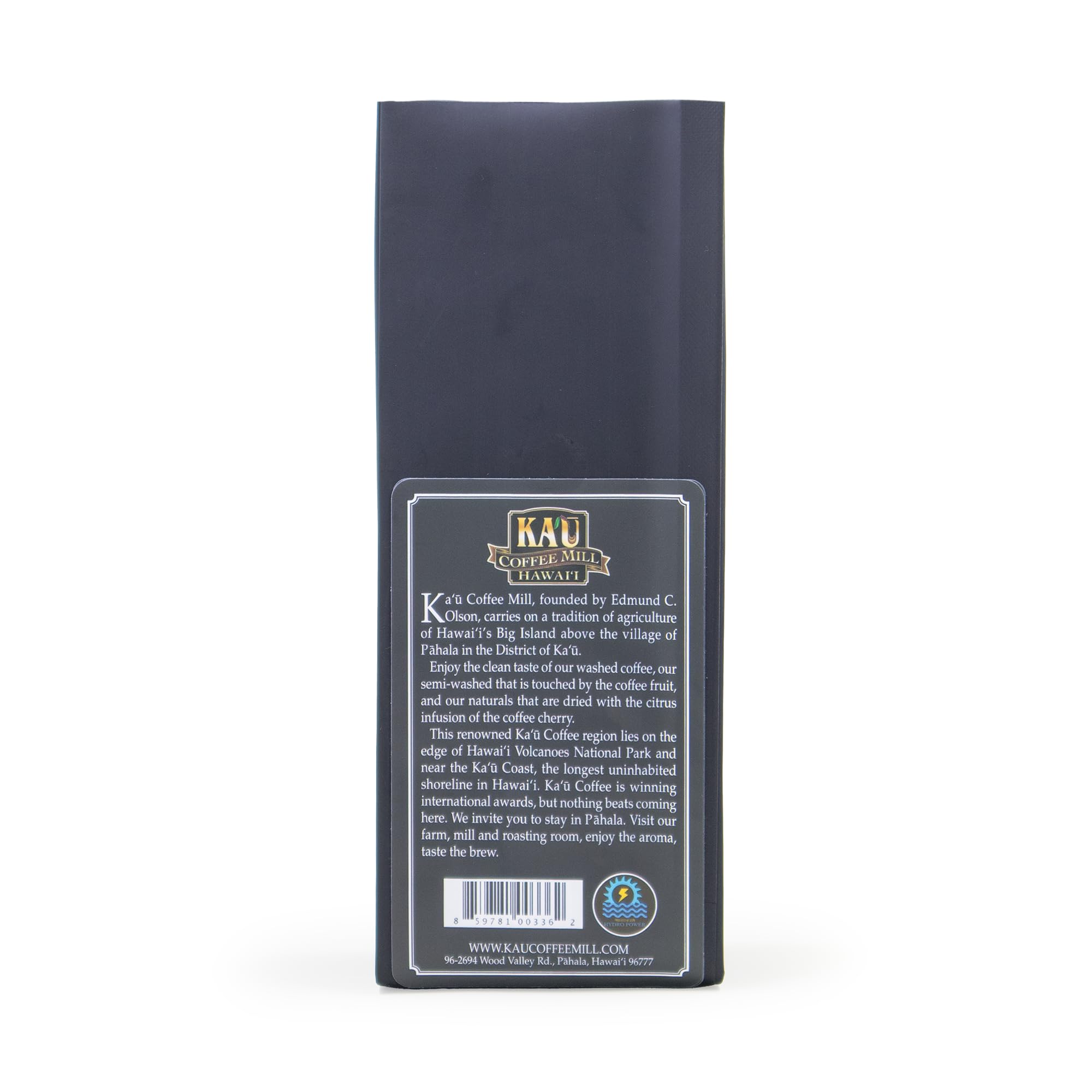 Ka'u Coffee Mill Vanilla Macadamia Nut Flavored Ground Coffee - Handcrafted Hawaiian Flavor Coffee Roast - Pure Kau Coffee - Handpicked Hawaii Grown