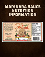 Fortuna's All-Natural Marinara Sauce - 26 fl oz Jar | Nitrate-Free, Gluten-Free, Chunky Italian Sauce with Fresh Garlic, Basil & Tomatoes | Homemade