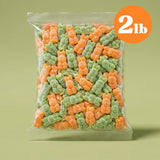 Bunny Candy 2 lb - Assorted Fruity Flavored Gummy, Bunny Shaped Candies for Baskets, Egg Hunts, Party Favors, Classroom Treats, Candy Bowls & Spring