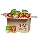 The Good Crisp Company Minis Variety Pack Gluten-Free Potato Chips, 1.6 Oz Cans (Pack of 8), Non-GMO, Allergen Friendly, Potato Chip Snack Pack