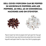 Dell Cove Spices | Scary Movie Bloody Red Popcorn Kernels | Trick-Or-Treat Party Snacks | Festive Holiday Snack Boo Box, Half Pound