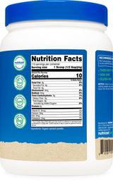 Nutricost Organic Spinach Powder 1LB - Pure, Gluten Free, Non-GMO, Certified Organic
