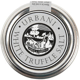 Urbani White Truffle Salt 3.5 oz - Gourmet Seasoning Truffle Sea Salt with Guérande Sea Salt & Real Pieces, Luxury Finishing Salt for Cooking