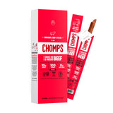 Chomps Grass-Fed and Finished Original Beef Jerky Snack Sticks 10-Pack - Keto, Paleo, Whole30, 10g Lean Meat Protein, Gluten-Free, Zero Sugar Food