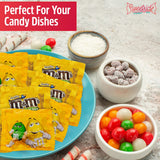 M&M Bulk Candy Bags 2Lbs - Milk Chocolate Peanut Butter Peanuts for Party Bags - Peanut Butter Ideal for Holidays, Parties, Bulk Candy Individually