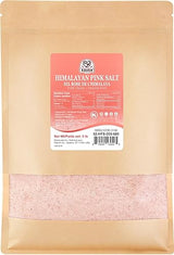 52USA Himalayan Pink Salt, Fine Grain, 80 oz (5 Pound), Pink Himalayan Sea Salt Fine, Kosher Salt, Rock Salt