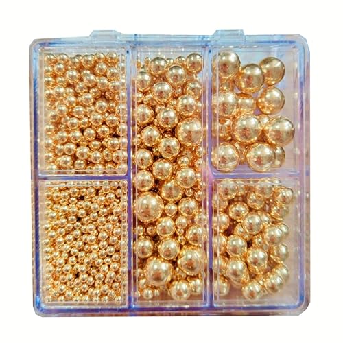 HeDeon&Rles Gold Pearls Sprinkles for Baking Gold Sprinkles 90g/3.17oz 4 Size Mix Edible Gold Preals for Cake Cupcake Pancake Ice Cream Decoration