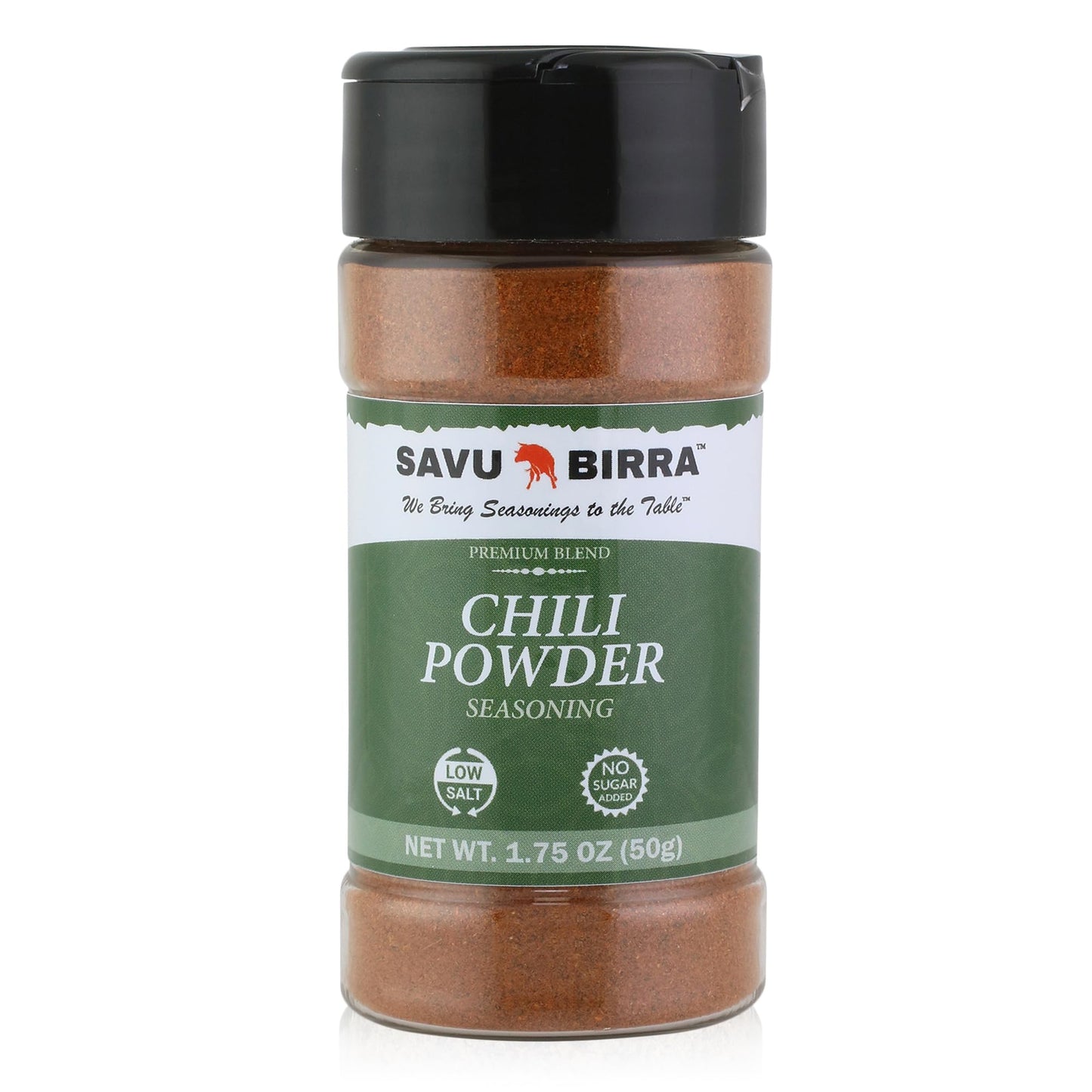 Savu Birra Gourmet Chili Seasoning 4 Pack - Texas Red Chili, Chili Powder & Hot Chili Powder, Chile Pepper Blend
