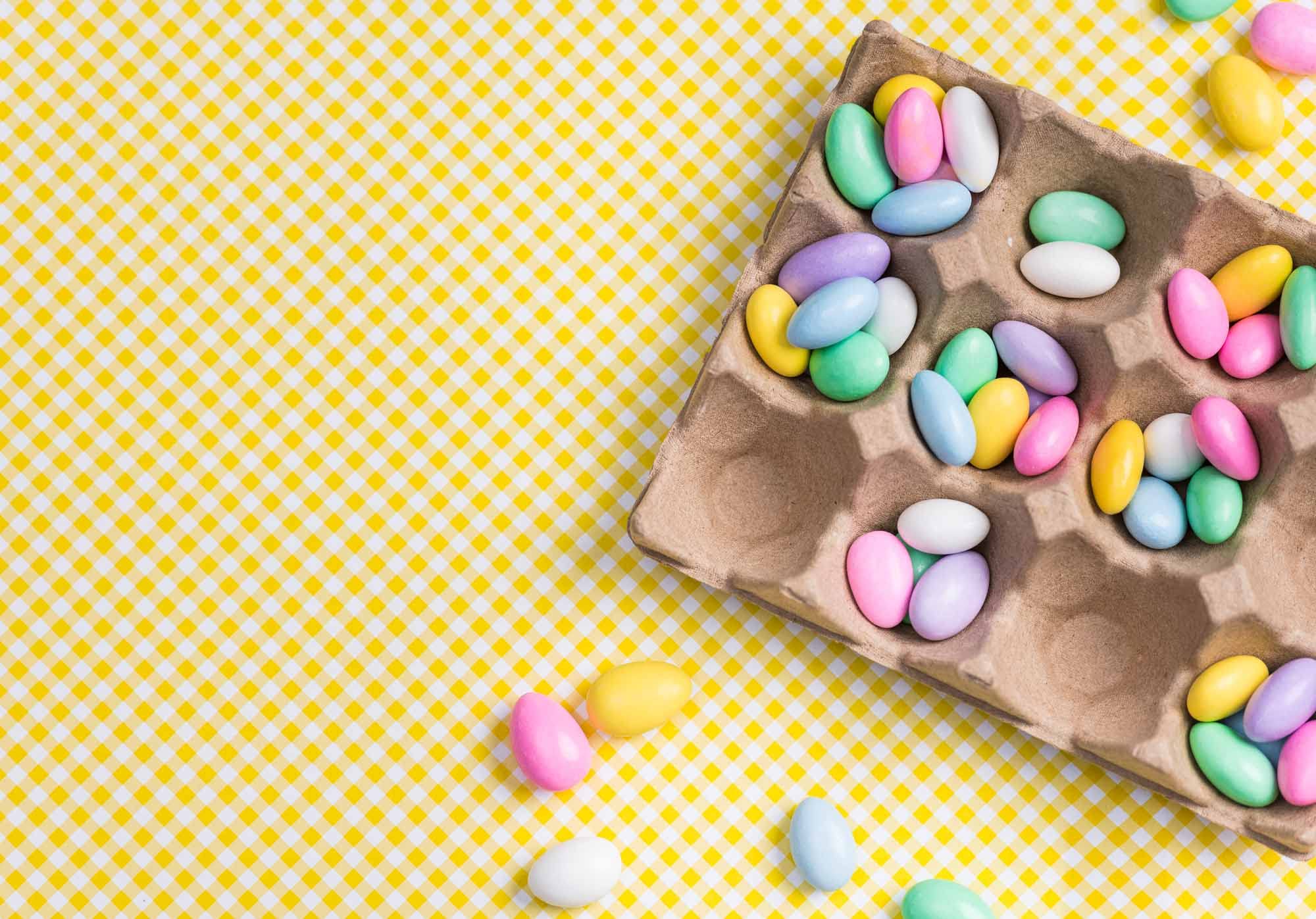 Sconza Jordan Almonds | Assorted Pastel Candy Coated California Almonds | Wedding, Easter, Bridal Shower Snack | Made in the USA | Pack of 1 (5 lb