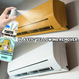 EASLIF Plastic Yellowing Restorer Kit, Heavy Duty Yellow Stain Remover Cleaner Spray for Electronics and Appliances, Fast-Acting Formula Restores