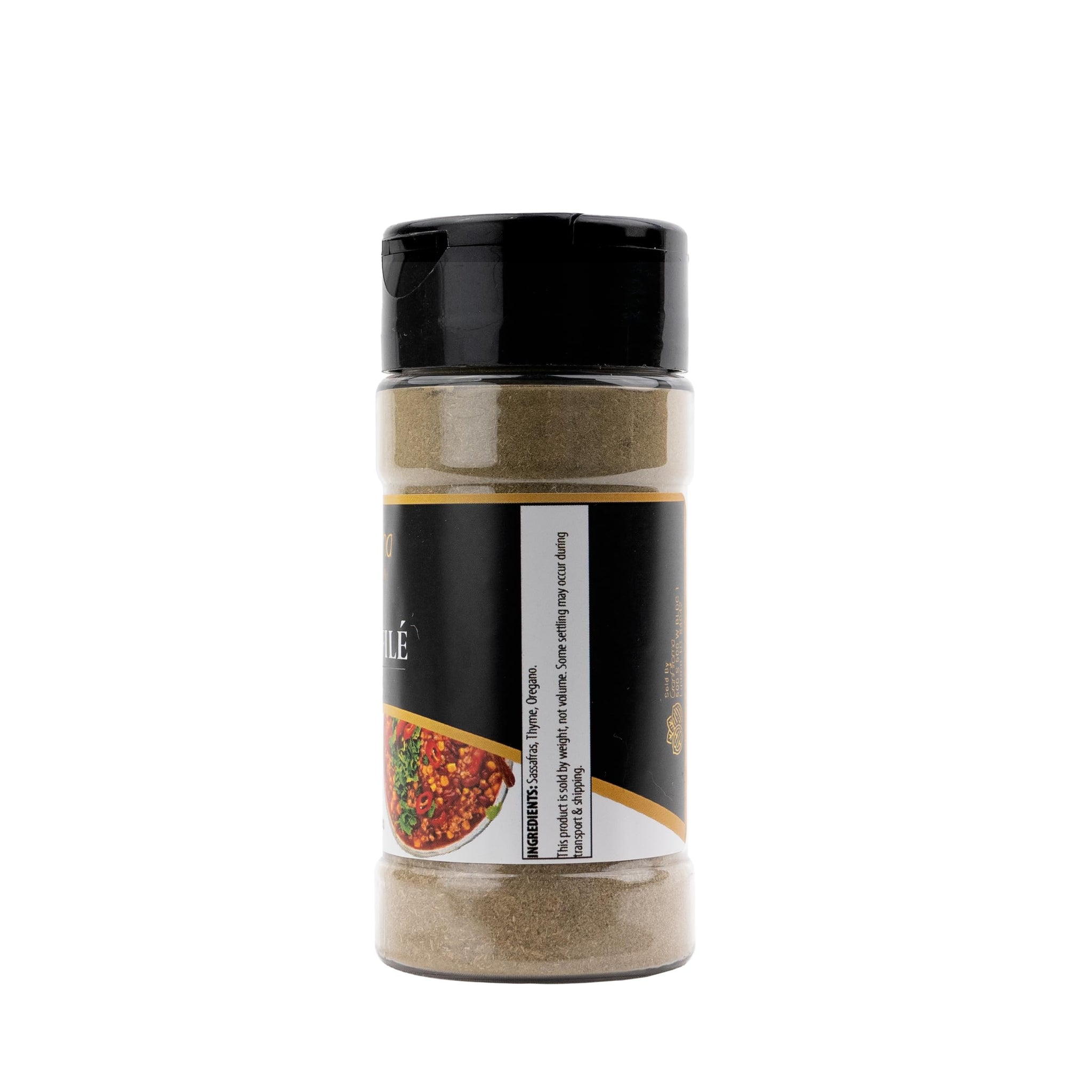 GranAroma Gumbo Filé Spice Blend, Sassafras & Herbs, Perfect for Gumbos, Stews & Soups (1.92 Ounce)