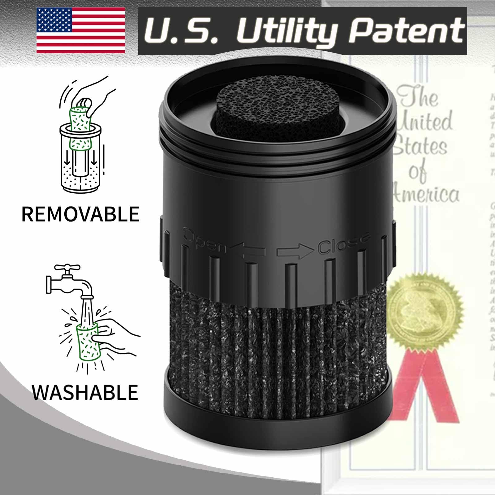 Smoke Hunter 3.0 Classic Edition Personal Space Management Device - Mechanical Barrier, Advanced Physical Odor Capture System