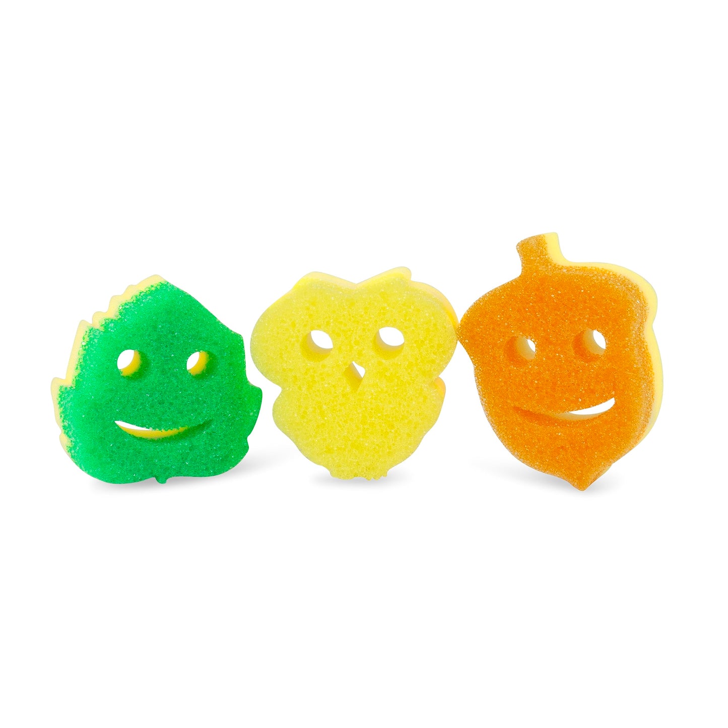 Scrub Daddy Scrub Mommy Special Edition Fall - Scratch-Free Multipurpose Dish Sponge - BPA Free & Made with Polymer Foam - Stain & Odor Resistant