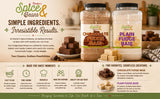 Chocolate Fudge Base Mix for Homemade Creamy Fudge Candy, Dessert Bars, Bakery Treats & Confection Recipes, Bulk 7 lb Container, by Dasher’s Spice
