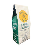 Chuckaboo Coffee Ethiopian Guji Blend Organic - Medium/Dark Roast - Specialty Grade Coffee - Organic