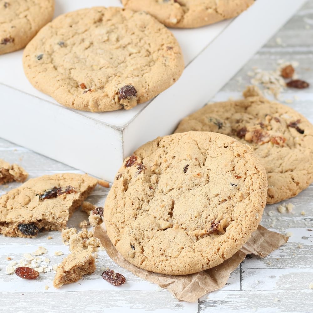 Dulcet Gift Baskets 12 Fresh Baked White Chocolate Cranberry Cookies incredibly soft, chewy, thick, and full of white chocolate chips and dried