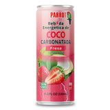 Parrot Brand Sparkling Coconut Strawberry Flavor Energy Drink 11.2 fl.oz (Pack of 12)