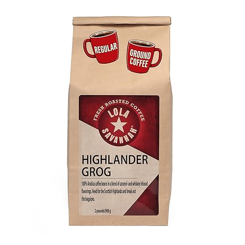 Lola Savannah Highlander Grog Ground Caffeinated Coffee, 2lb