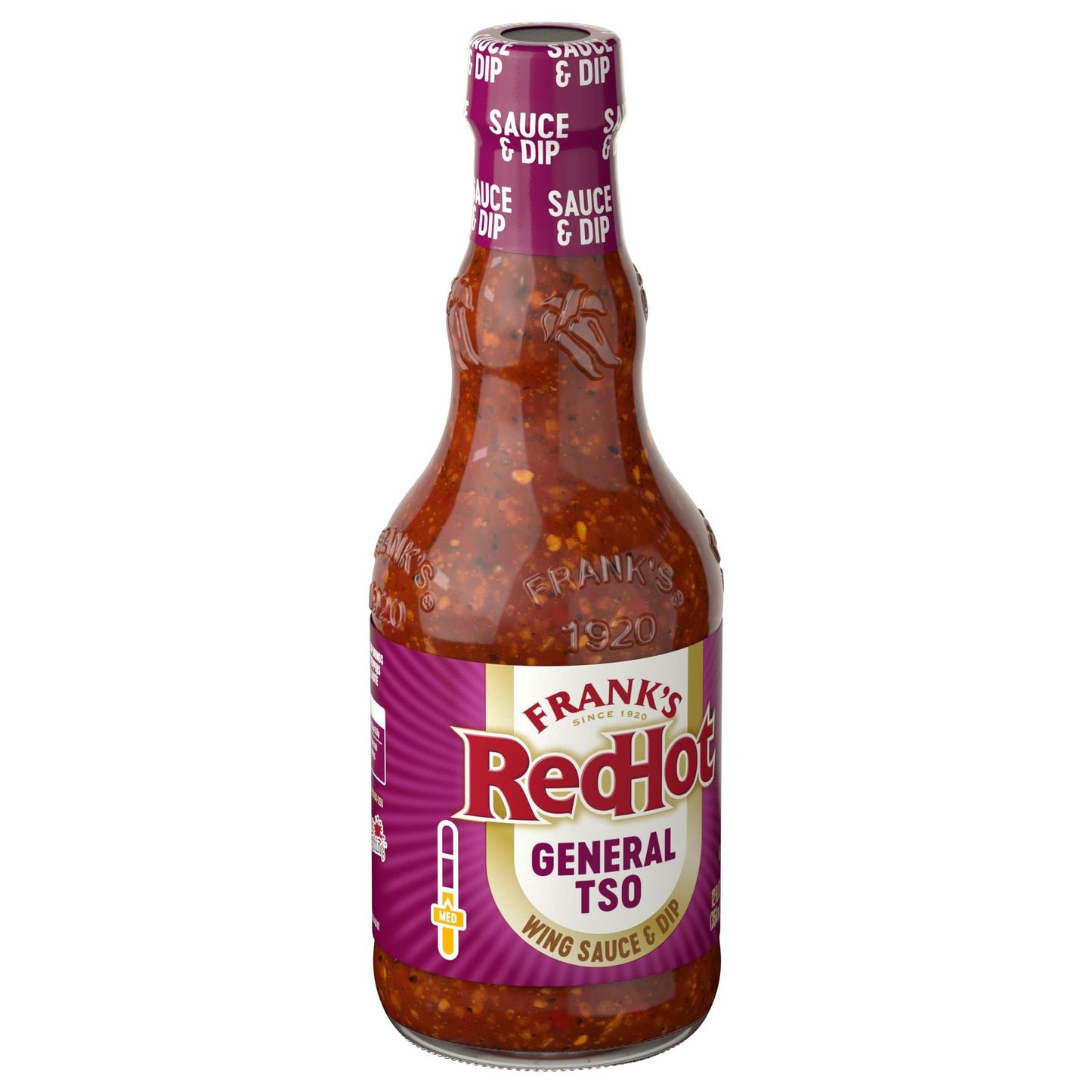 Frank’s RedHot Wings Sauce, General Tso, Dipping Sauce, For Chicken, Shrimp, Stir-Fry, Noodles, and More, 12 fl oz