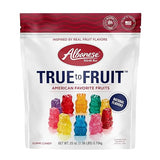 Albanese World's Best True to Fruit American Favorite Fruits Gummies | 25oz Bag of Candy | 10 Natural Flavors and Colors, Soft Gummy Bears | Tastes