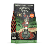 Bones Coffee Company Decaf Highland Grog, Butterscotch Caramel Decaffeinated Flavored Coffee, Medium Roast Low Acid Arabica Beans For Auto drip