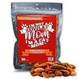 Irresistible Cat Mom Fiery Feline Trail Mix - Spicy Nut Blend with Premium Ingredients for Feline Delight - Pouch for Happy Cats