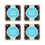 Sugarfina Dark Roast Espresso Beans Small Candy Cube, Chocolate Bites, 2.6 oz, 4 Count