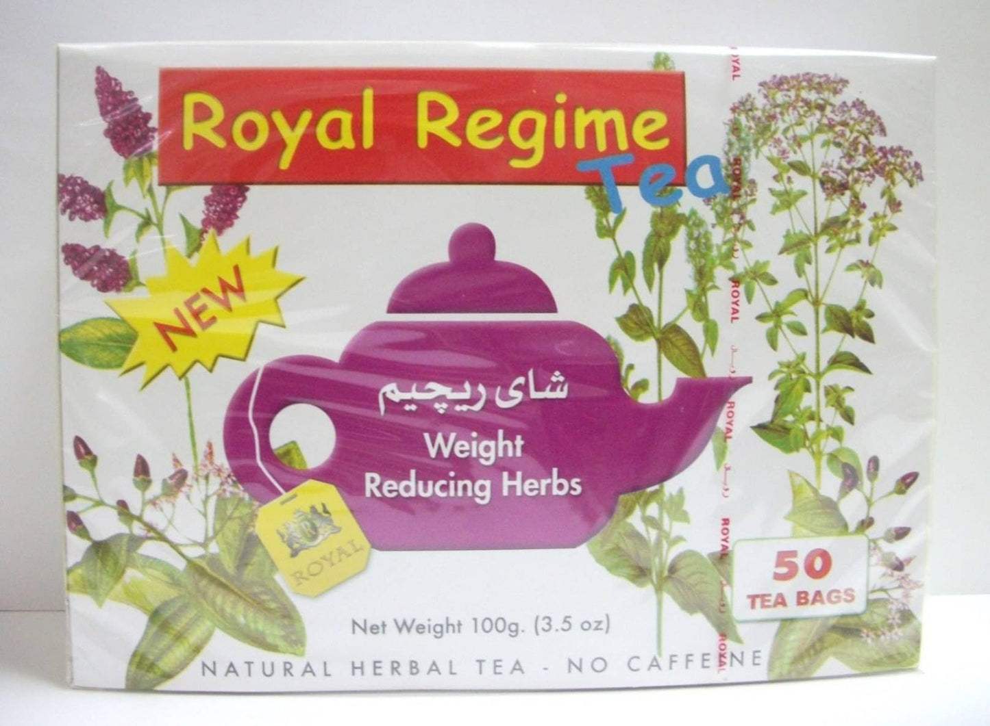 1 Pack of Royal Regime Tea 50 Sachets