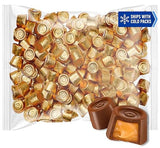 Caramel Chocolate Candy 1 Lb Bag - Bulk Individually Wrapped Creamy Caramel Milk Chocolate Candy Gold Wrapper For Parties, Candy Buffet & Treats