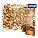 Caramel Chocolate Candy 1 Lb Bag - Bulk Individually Wrapped Creamy Caramel Milk Chocolate Candy Gold Wrapper For Parties, Candy Buffet & Treats