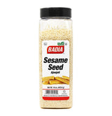 Badia Sesame Seed Hulled 16 oz - Nutty Mild Flavor for Baking, Cooking, Salads, & Breads