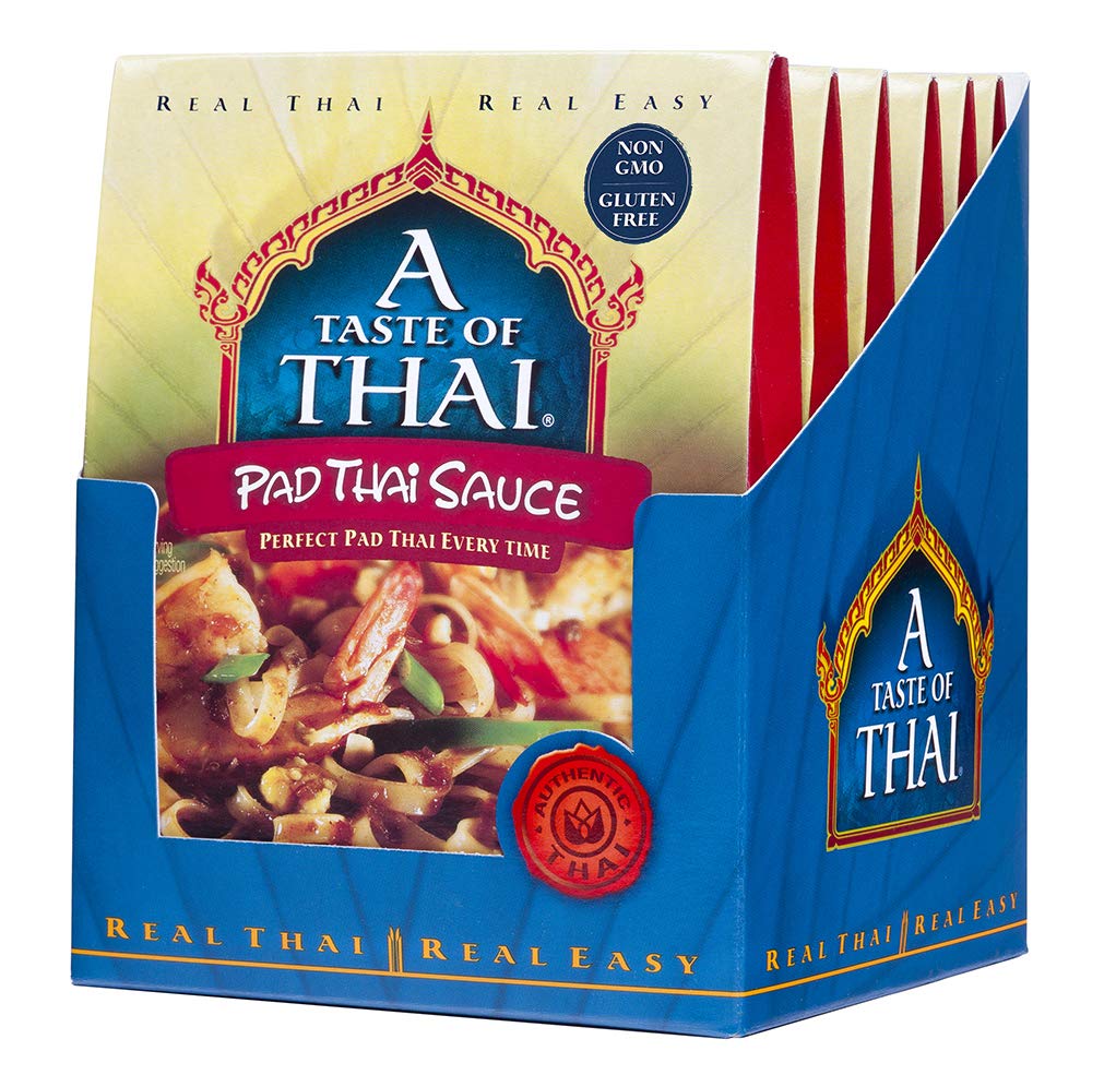 A Taste of Thai Pad Thai Sauce -Authentic Tamarind Cooking Sauce for Stir-Fries,Noodles,Soups & Marinades -Ideal for Thais Recipes -Trans