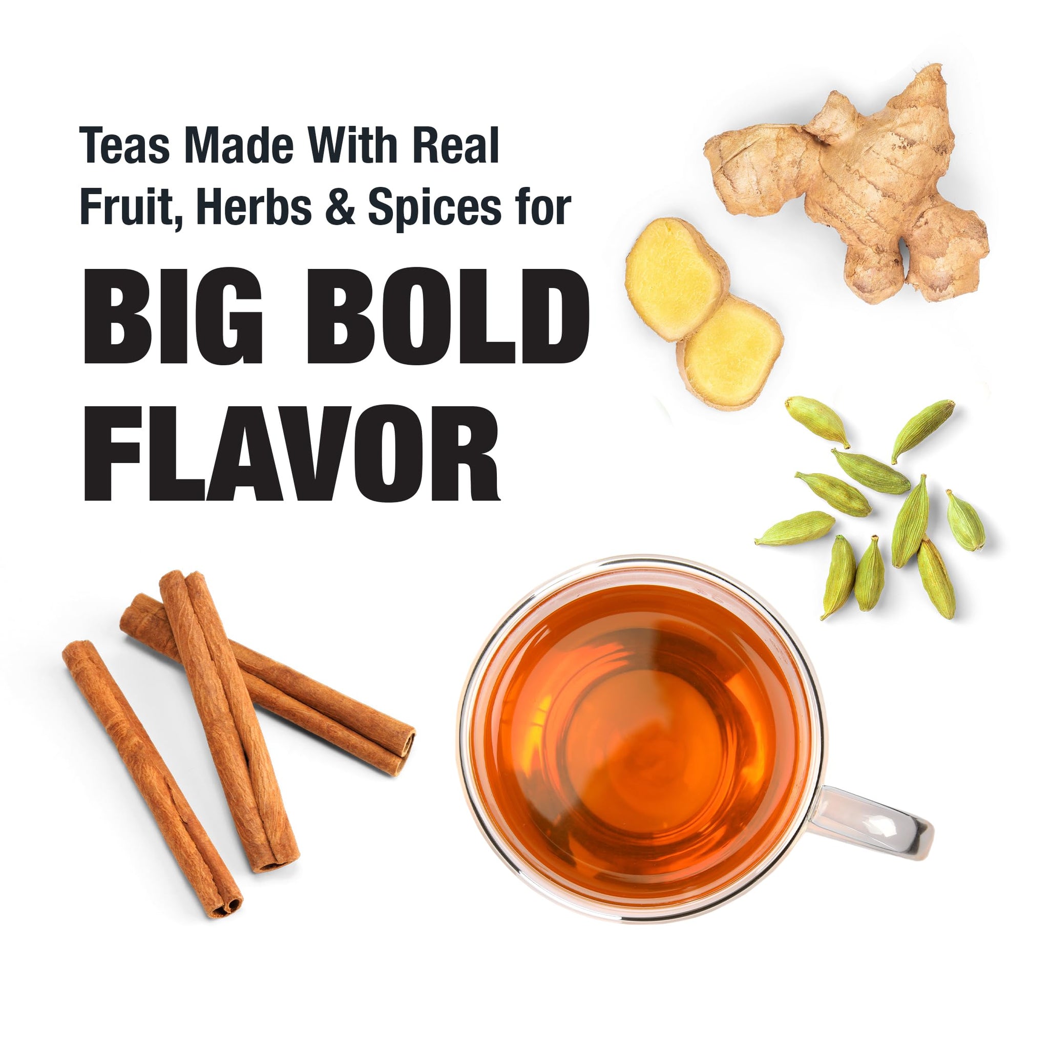 Tiesta Tea - Chai Love | Loose Leaf | Spiced Chai Black Tea | Premium Blend | High Caffeinated Black | Make Hot or Iced Brews Up to 25 Cups | 1.9