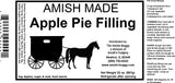 Amish Pie Filling and Topping Apple - (Two - 32 Oz Jars)