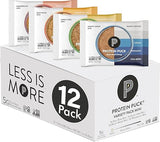 Protein Puck Vegan Plant based Protein Bar - Natural Healthy Snack Bars, 12 Count, 1.34oz Mini, Gluten Free, Dairy Free, No GMO, Kosher - Variety pack