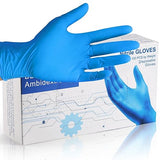 PEIPU Nitrile Disposable Gloves??Large,100 Pack Powder Free, Cleaning Service Gloves, Latex Free,4Mil,