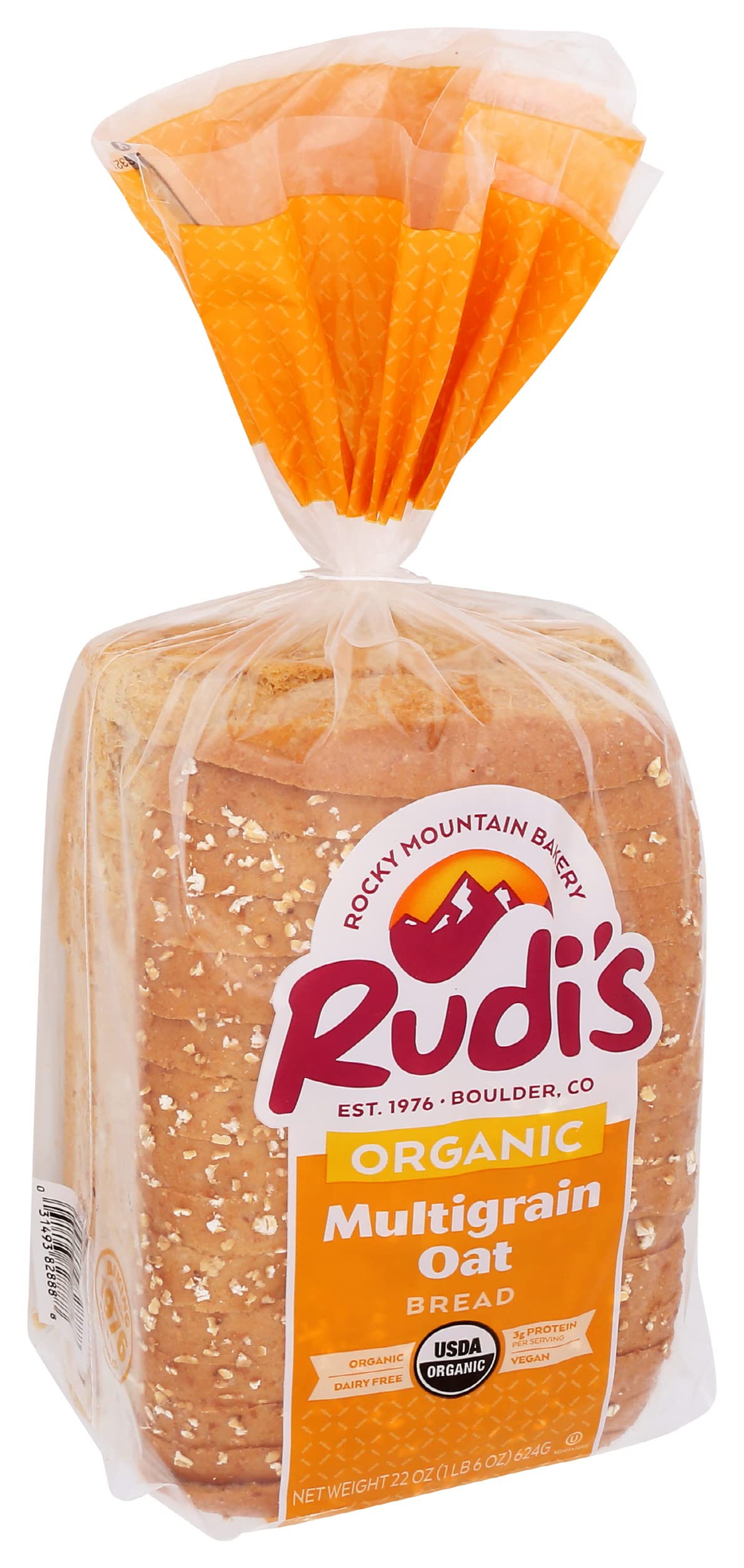 Rudis Bakery Organic Multigrain Oat Bread, 22 OZ