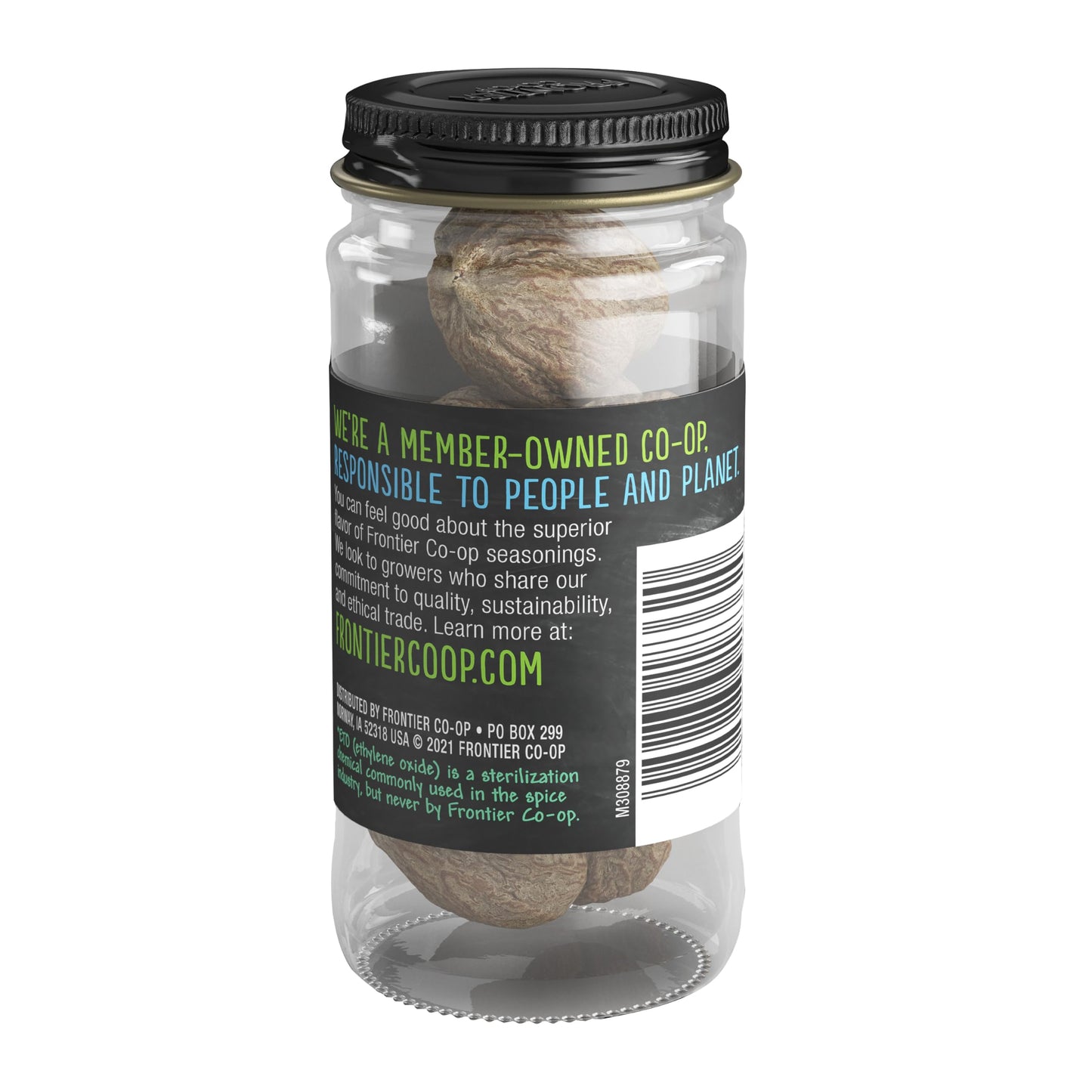 Frontier Co-op Nutmeg, Whole, 1.59 oz - Hand Sorted - For Baking and Cooking