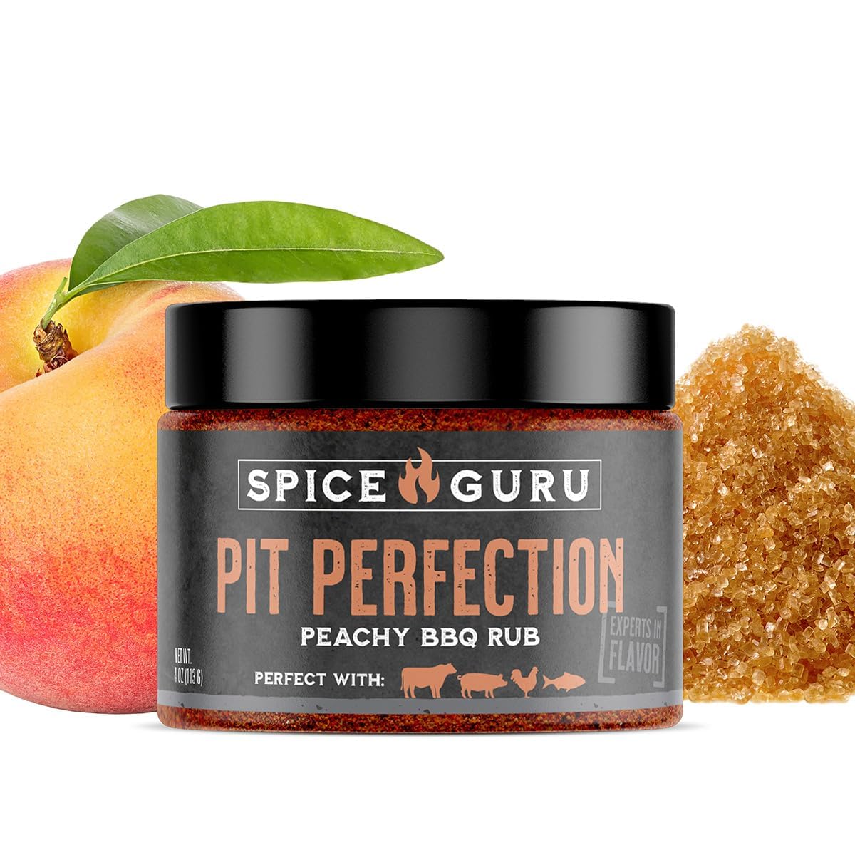 Spice Guru Pit Perfection BBQ Rub - Gifts for Men Who Cook, Gifts for Dad, Men Gifts, Dad Birthday Gift - Spices and Seasonings Sets - Steak Seasoning