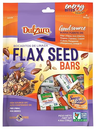 Flax Seed Bars snacks, 2 Pack