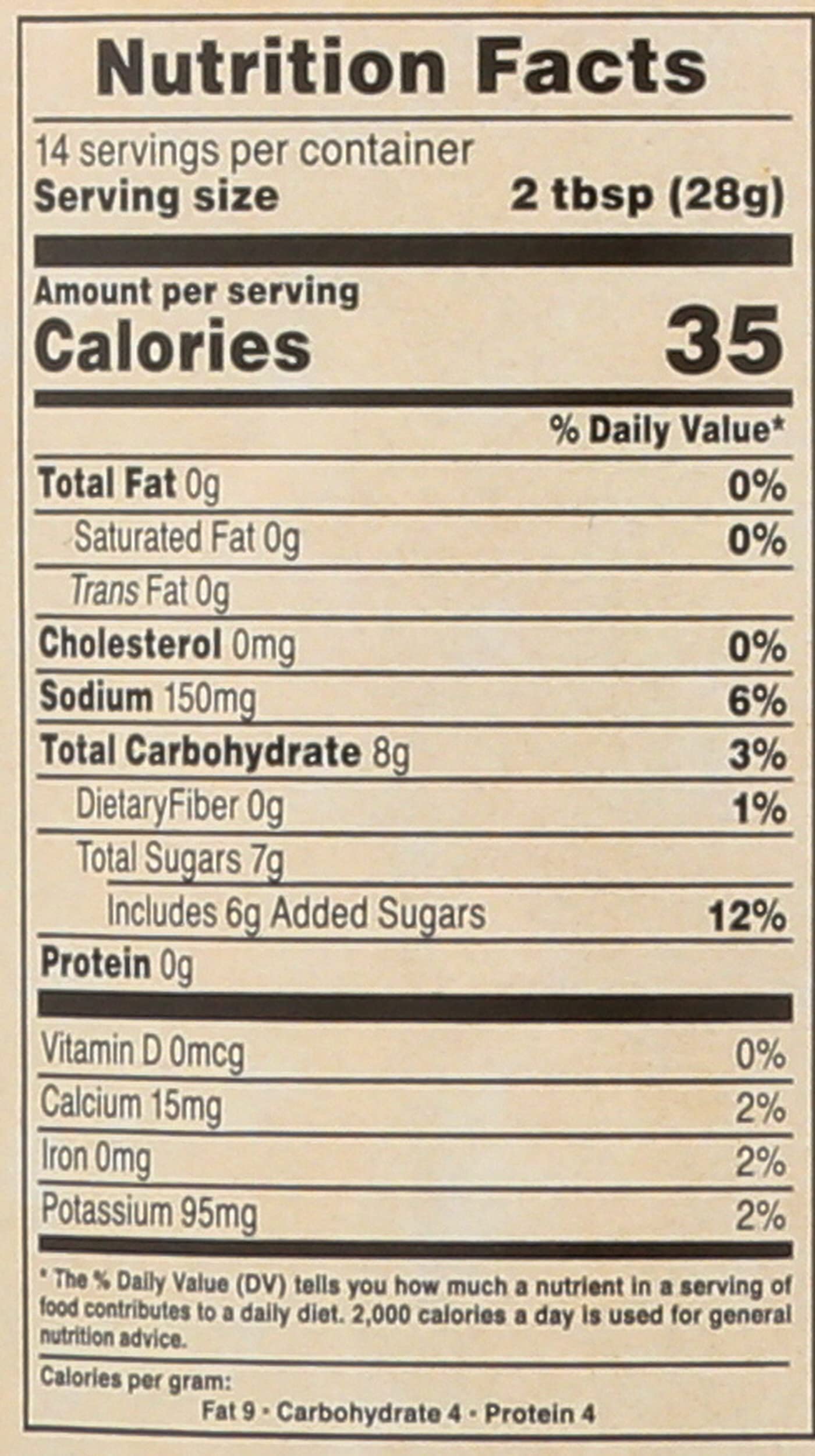 THE SALT LICK Honey Pecan, 12 OZ