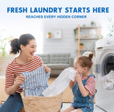 Washing Machine Cleaner Tablets and Deodorizer: 24 Pack Laundry Machine Tub Descaler Cleaner, Deep Cleaning Household Pods for HE Front Loader Top