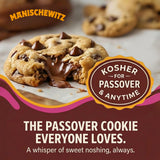 Manischewitz Chocolate Chip Cookie Mix, 10.5 oz (2 Pack) | Kosher for Passover| Dairy-Free Baking Mix | Nut Free | Easy Homemade Cookies