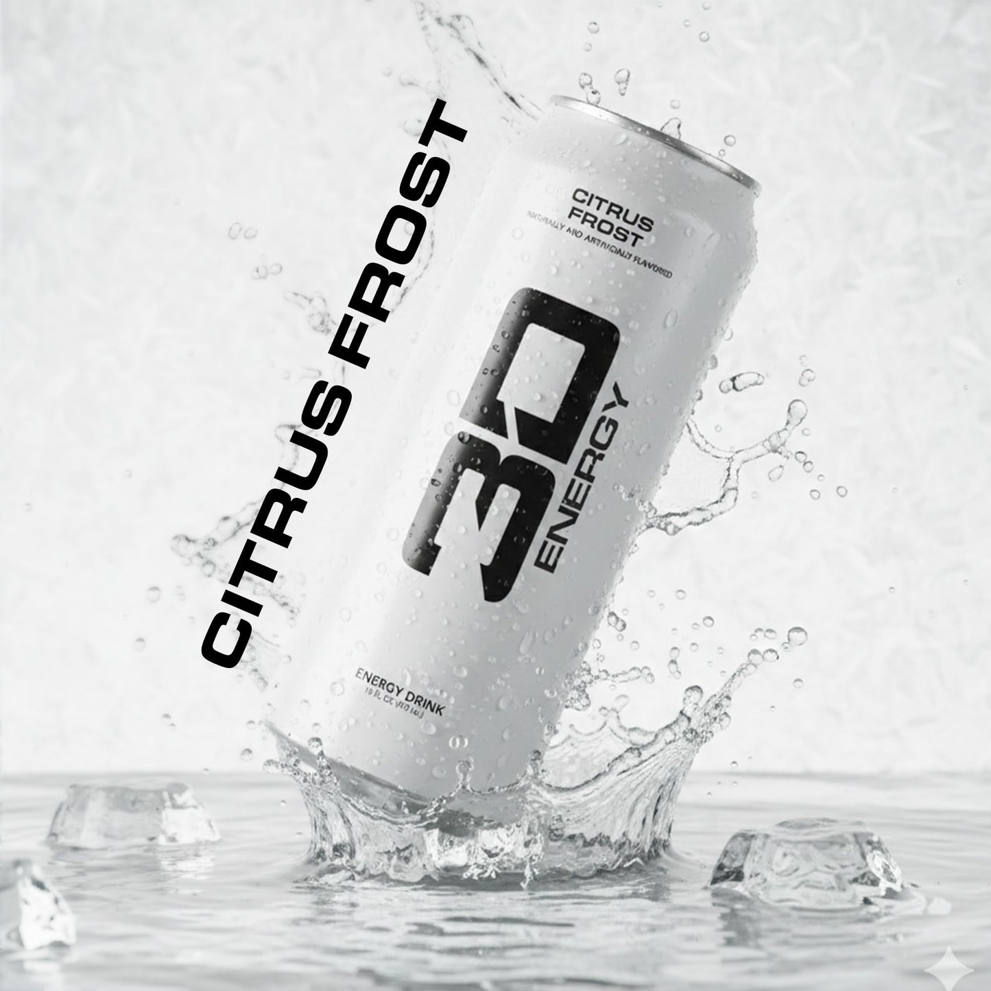 3D Energy Drink - Sugar Free, 200mg Caffeine, Pre Workout, Taurine, L-Carnitine, Lightly Carbonated, 16oz Cans, 12 Pack - Citrus Frost