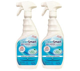 CleanSmart Daily Surface Cleaner and Pet-Safe Disinfectant, Kills 99.9% of Viruses, Bacteria, 23 ounce Bottle (Pack of 2)