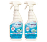 CleanSmart Daily Surface Cleaner and Pet-Safe Disinfectant, Kills 99.9% of Viruses, Bacteria, 23 ounce Bottle (Pack of 2)