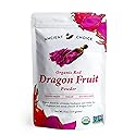 Ancient Choice - Red Dragon Fruit Powder (4 ounces) | USDA Organic Freeze Dried | Non-GMO Pitaya | Natural Food Coloring | Vegan Pink Superfood |